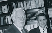 Prof.Dr.H.Schmidt e Prof. Dr. A.Bispo, A.B.E. 1997. Arq. A.B.E.