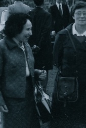 Julia d'Almendra e N. Jeandot 1981. Foto A.A.Bispo.Arq.ABE