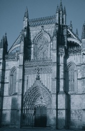 Batalha. Foto A.A.Bispo 1985. Copyright. Arquivo A.A.Bispo