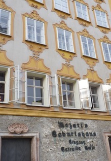 Casa de nascimento de Mozart. Foto A.A.Bispo 2015.Copyright