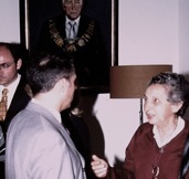 Recep. da ABE na Reitoria Univ. Koeln, 1999. Arq. A.B.E.